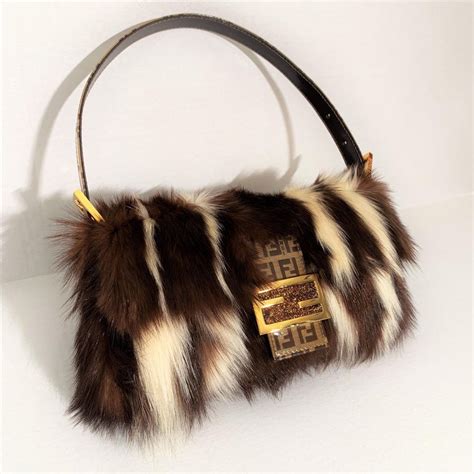 fendi handbag malaysia|fendi baguette fur bag.